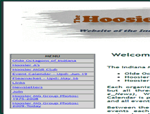 Tablet Screenshot of hoosiermgs.com